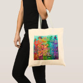 Sac fourre-tout Rainbow Tentacles (Devant (produit))