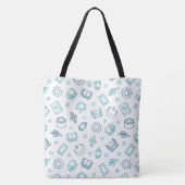 Sac fourre-tout Ramadan Doodles (Dos)