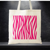 Sac fourre-tout rayé animal rose