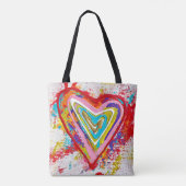 Sac fourre-tout Red Heart (Dos)