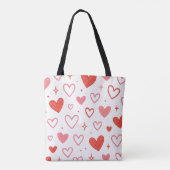 Sac fourre-tout Red Heart Doodle (Dos)