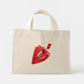Sac fourre-tout Red Lips (Dos)