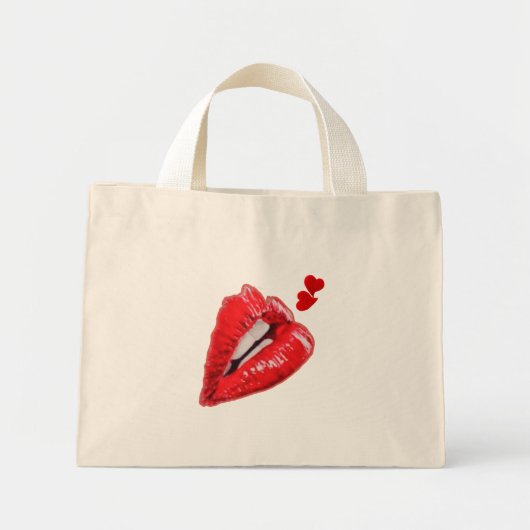 Sac fourre-tout Red Lips (Devant)