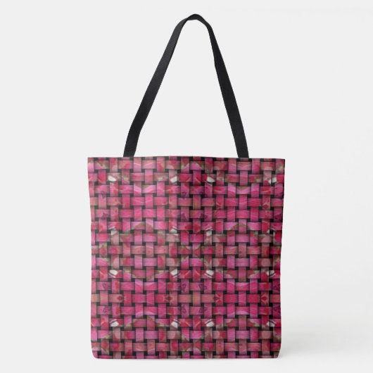 Sac fourre-tout Red Woven (Devant)