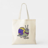 Sac fourre-tout rétro escargot | Sac réutilisable (Dos)