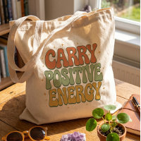 Sac fourre-tout Rétro Groovy qui véhicule une éner