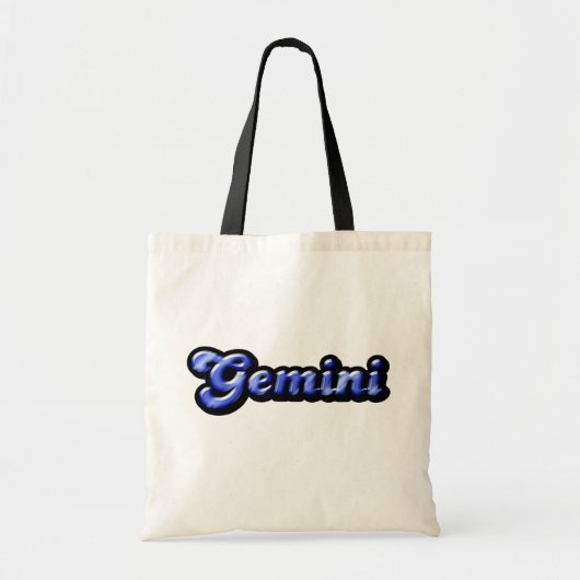 Sac fourre-tout rétro Zodiac Gemini (Devant)
