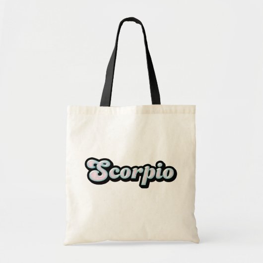Sac fourre-tout rétro Zodiac Scorpio (Devant)