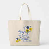 Sac fourre-tout réutilisable de couplet d'écriture (Dos)