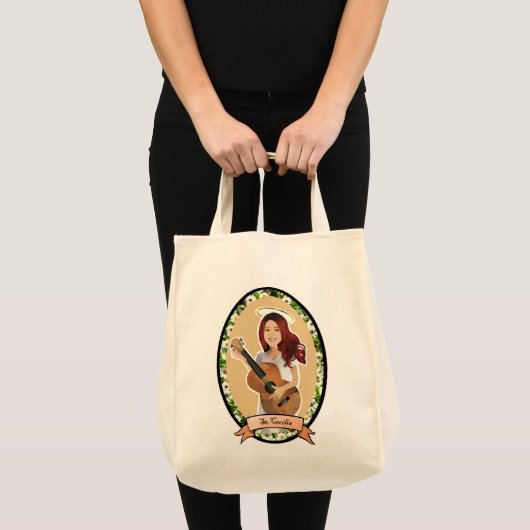 Sac fourre-tout réutilisable de St Cecilia (Devant (produit))