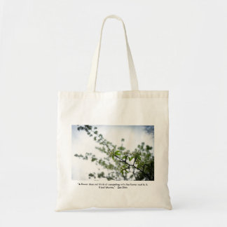sac fourre-tout réutilisable "Il ne fait que fleur
