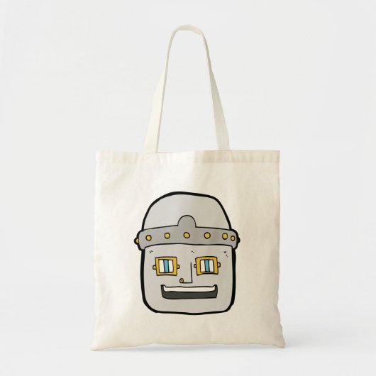 Sac fourre-tout Robot Head (Devant)