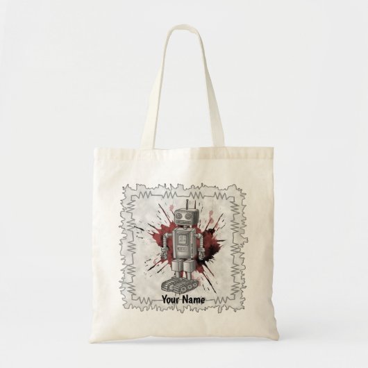 Sac fourre-tout Robot Seven (Devant)