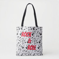 Sac fourre-tout Roche & Rouleau - rouge & noir