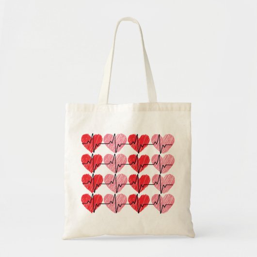 Sac fourre-tout romantique de la Saint-Valentin - (Devant)
