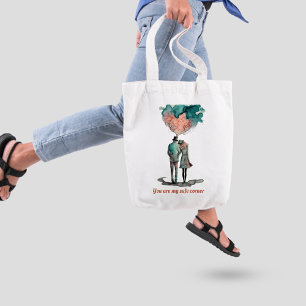 Sac fourre-tout romantique en couple
