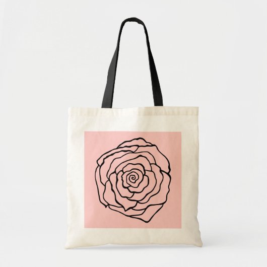 Sac fourre-tout rose (Devant)