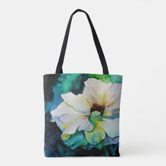 Sac fourre-tout Rose Blanche (Dos)