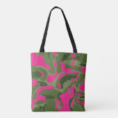Sac fourre-tout rose camo (Dos)