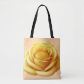 Sac fourre-tout rose jaune (Devant)