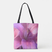 Sac fourre-tout rose Lily (Dos)