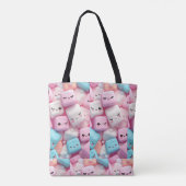 Sac fourre-tout rose mou (Dos)