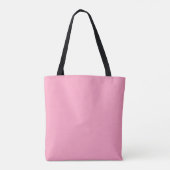 Sac fourre-tout rose noir argyle  (Dos)