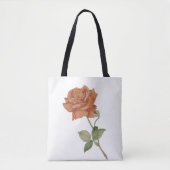 Sac fourre-tout Rose orange (Devant)