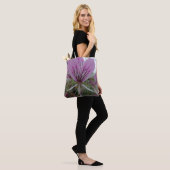 Sac fourre-tout rose rouge (Sur le modèle)