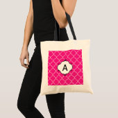 Sac fourre-tout rose vif Monogramme (Devant (produit))