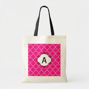 Sac fourre-tout rose vif Monogramme