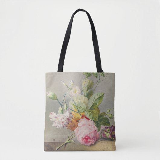 Sac fourre-tout Rose vintage (Devant)