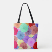 Sac fourre-tout Roses (Dos)