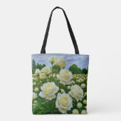 Sac fourre-tout Roses Blanches (Dos)