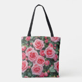 Sac fourre-tout Roses roses (Dos)