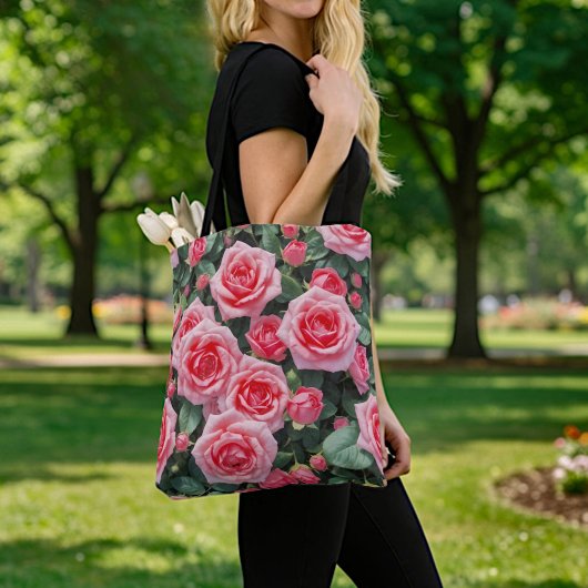 Sac fourre-tout Roses roses