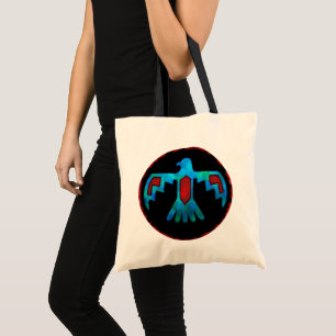 Sac fourre-tout rouge et bleu à Thunderbird