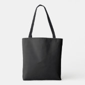 Sac fourre-tout rouge noir (Dos)