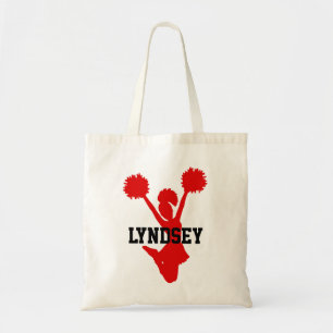 Sac fourre-tout rouge personnalisé