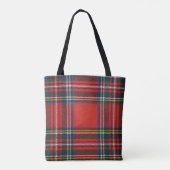 Sac fourre-tout royal à tartan de Stewart (Dos)
