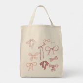 Sac fourre-tout Rubans roses (Dos)