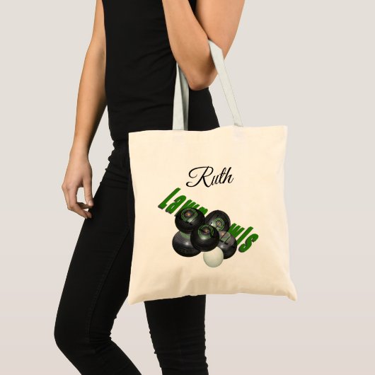 Sac fourre-tout Ruth's Lawn Bowls (Devant (produit))