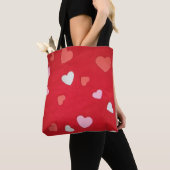 sac fourre-tout "Sac des Coeurs" (De près)