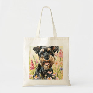 Sac fourre-tout – Sac en toile Schnauzer pour les