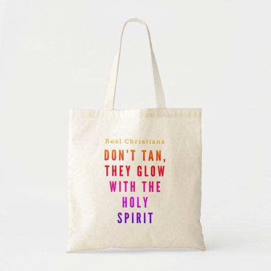 Sac fourre-tout Saint-Esprit - Funny Christian Acc (Devant)