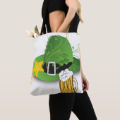 Sac fourre-tout Saint Patrick's Day Bière (De près)