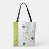 Sac fourre-tout Saint Patrick's Day Clover (Dos)