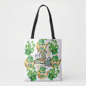 Sac fourre-tout Saint Patrick's Day Horseshoe (Devant)