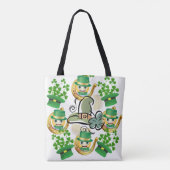 Sac fourre-tout Saint Patrick's Day Horseshoe (Dos)