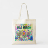 Sac fourre-tout San Diego Deep Dream (Dos)